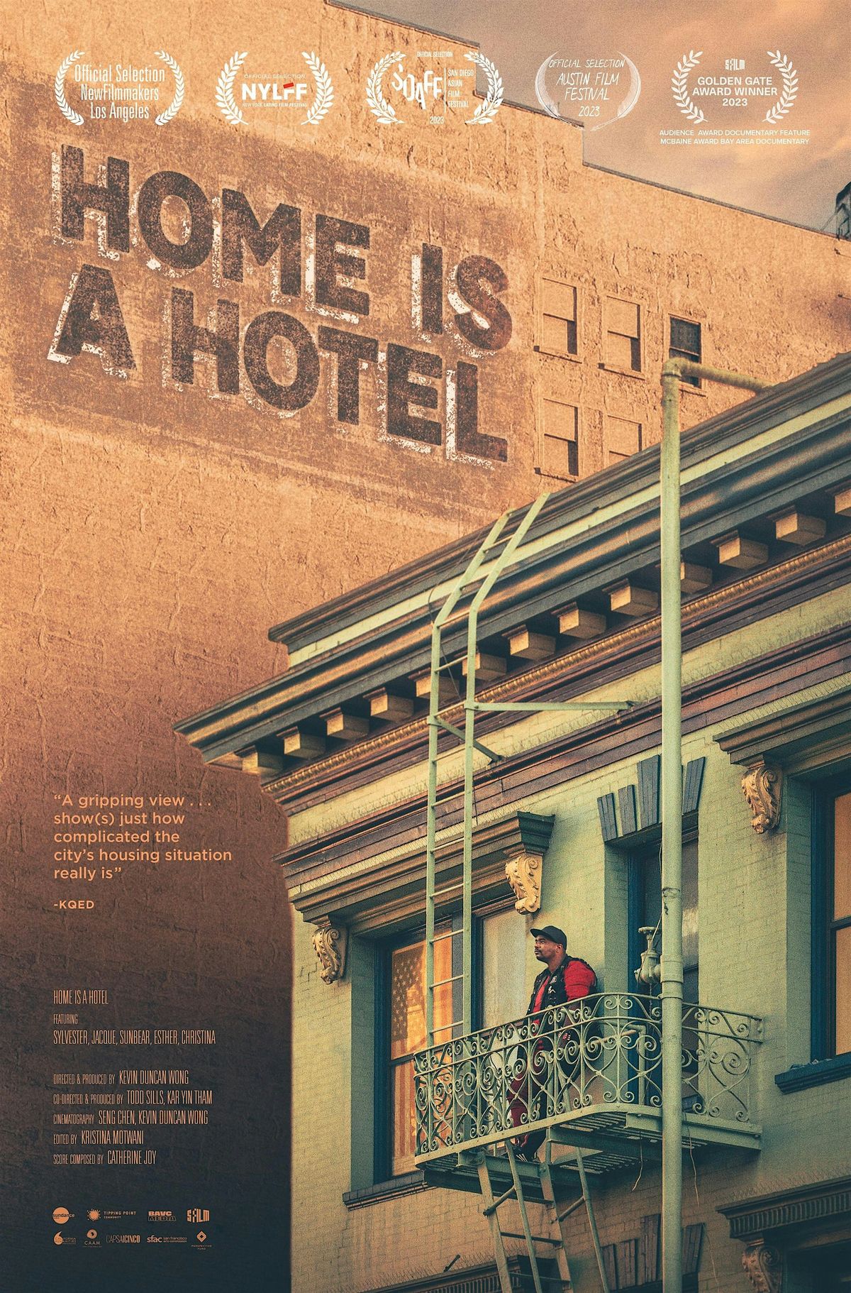 Home is a Hotel (2023) by Todd Sills, Kar Yin Tham, Kevin D.Wong, Screening