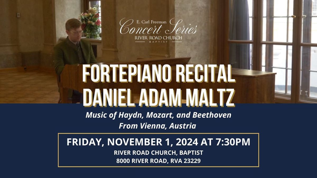 Fortepiano Recital - Daniel Adam Maltz