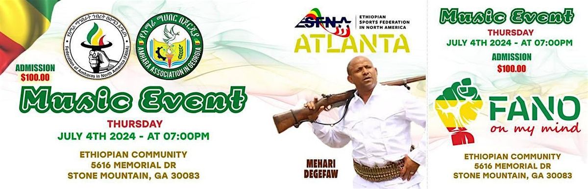 Mehari Degefaw Music Event