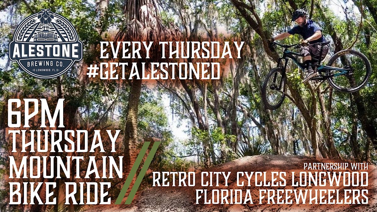 Alestone Brewing Weekly 630 Mountain Bike Ride w\/Retro City Cycles Longwood