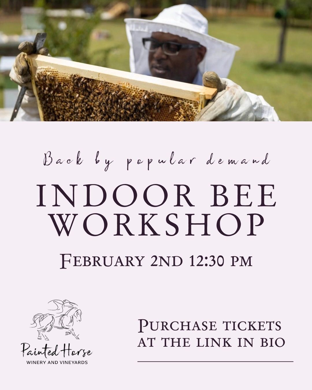 Indoor Bee Workshop