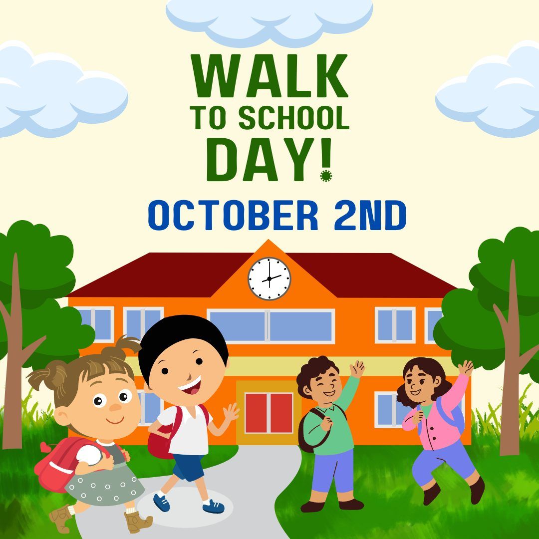 Walk to School Day!