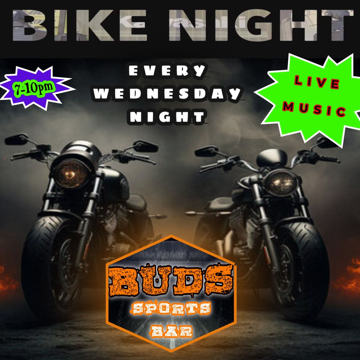 BIKE NIGHT @ BUDS