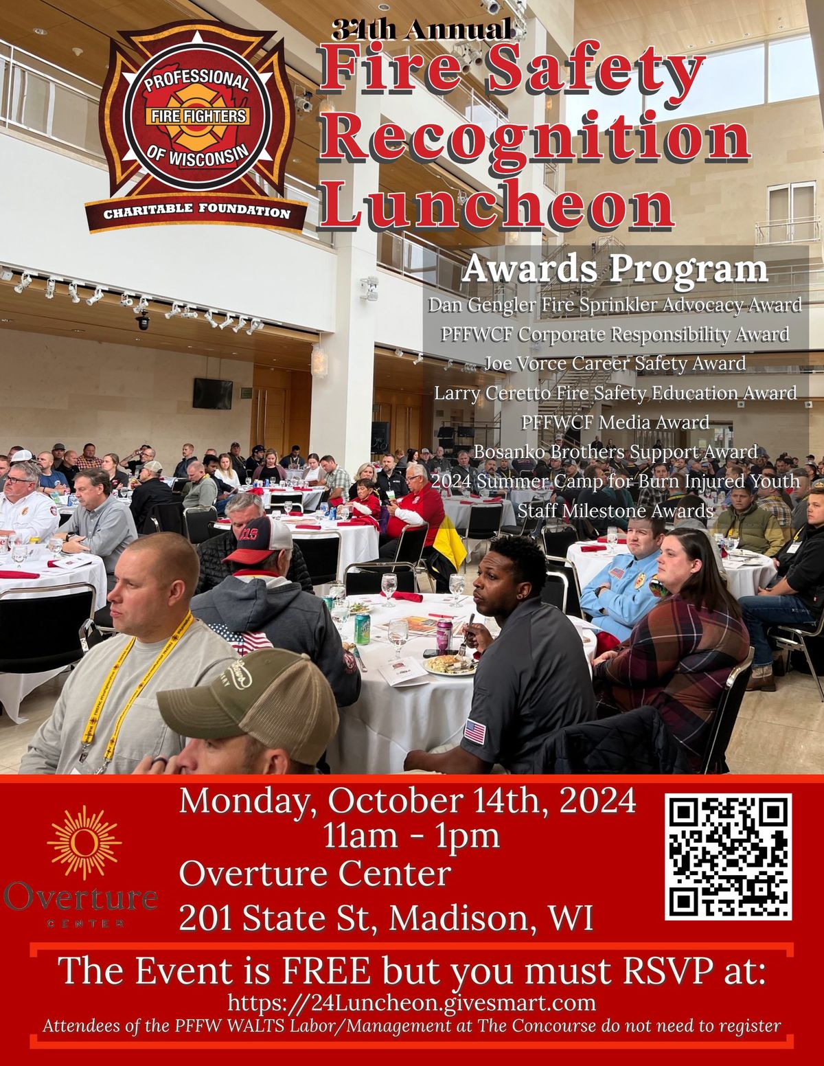 34th Annual Fire Safety Recognition Luncheon