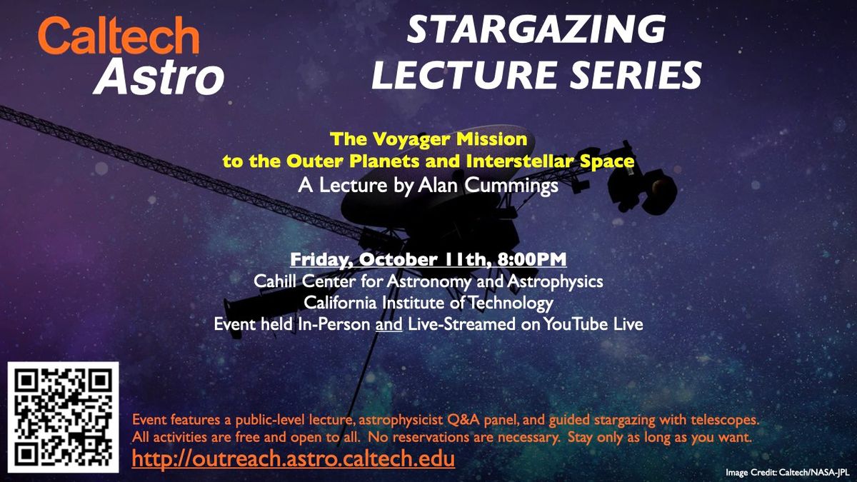 Astronomy Lecture - The Voyager Mission to the Outer Planets and Interstellar Space