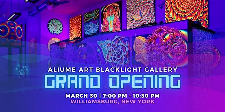 ALIUME ART \/\/ Blacklight Gallery Grand Opening
