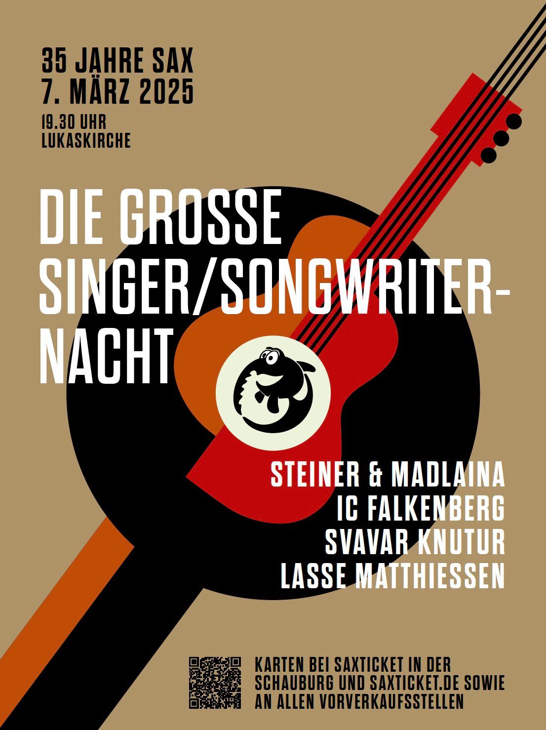 Die gro\u00dfe Singer\/Songwriter-Nacht - Steiner & Madlaina IC Falkenberg Svavar Knutur Lasse Matthiesen