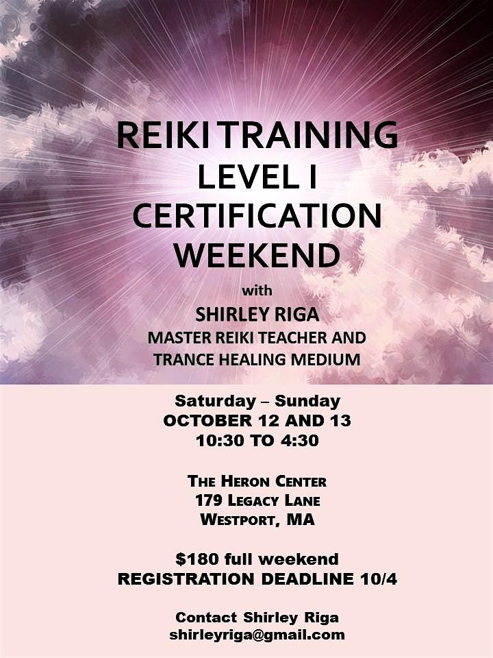 REIKI Level I Training Certification