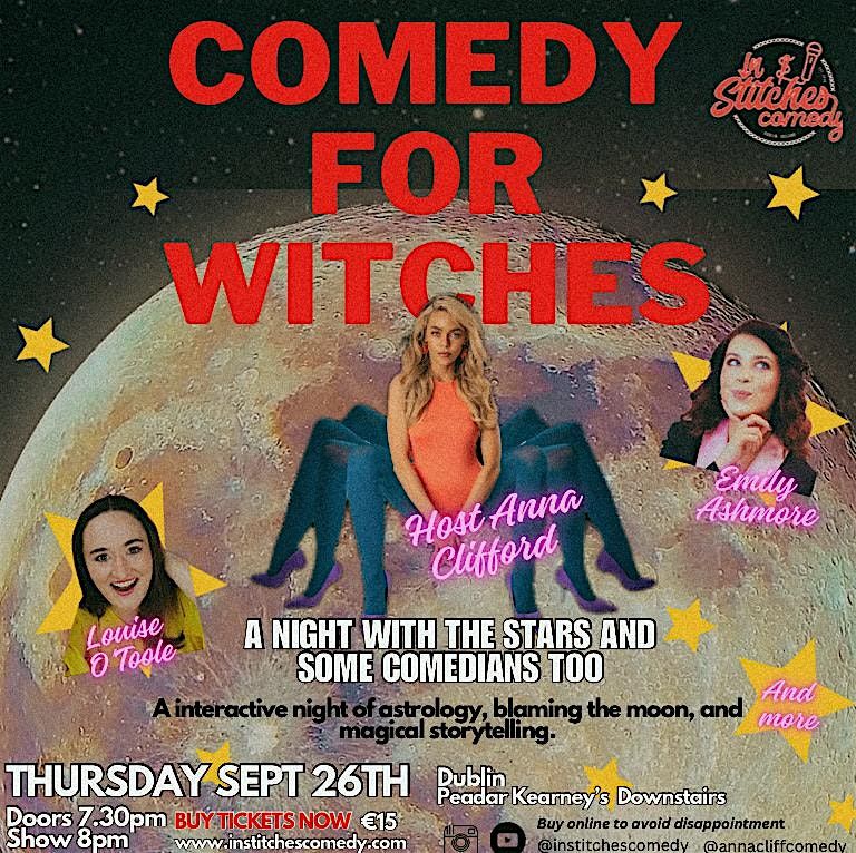 In Stitches Comedy Christmas For Witches with Anna Clifford + Guests