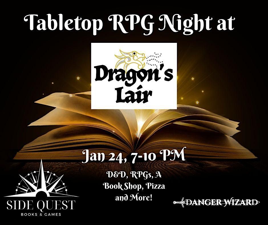 Tabletop RPG Night @ Dragon's Lair