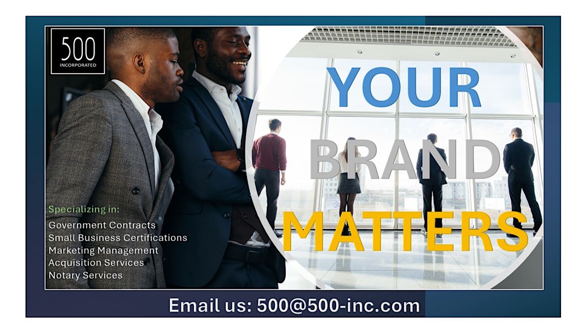 500INC Presents  A Small Business Networking Event