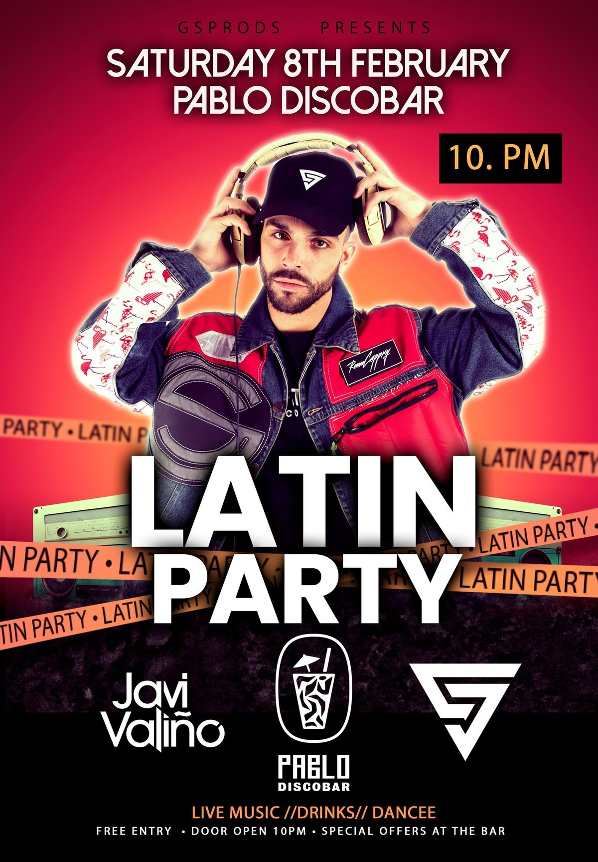 LATIN PARTY ICELAND  - SATURDAY 8th FEBRUARY with DJ JAVI VALI\u00d1O 