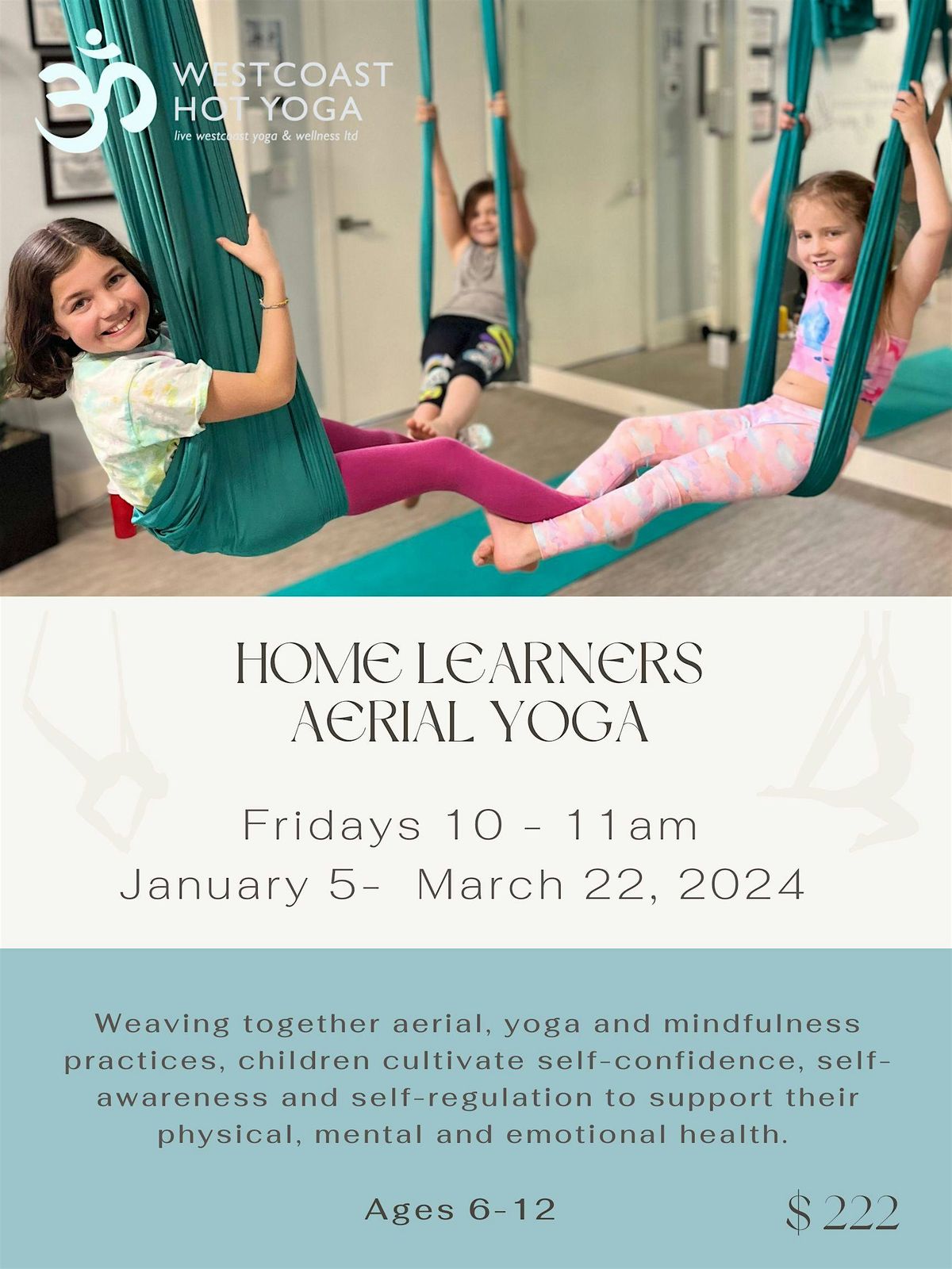 Kids Aerial Yoga- Beginners Level 1