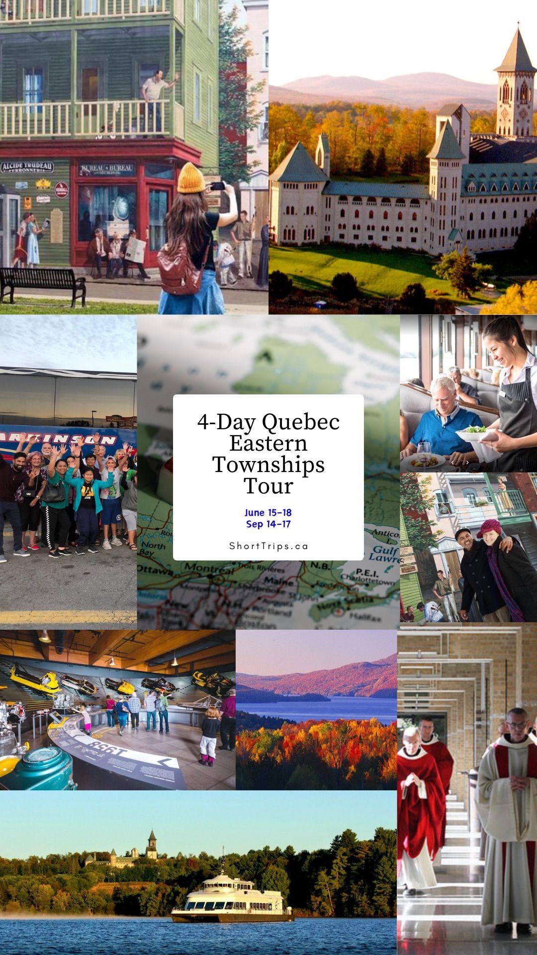 4-Day Quebec Eastern Townships Tour