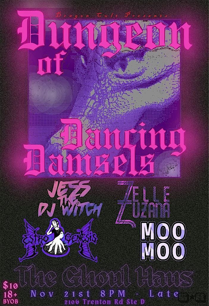Dragon Cult Presents: DUNGEON OF DANCING DAMSELS