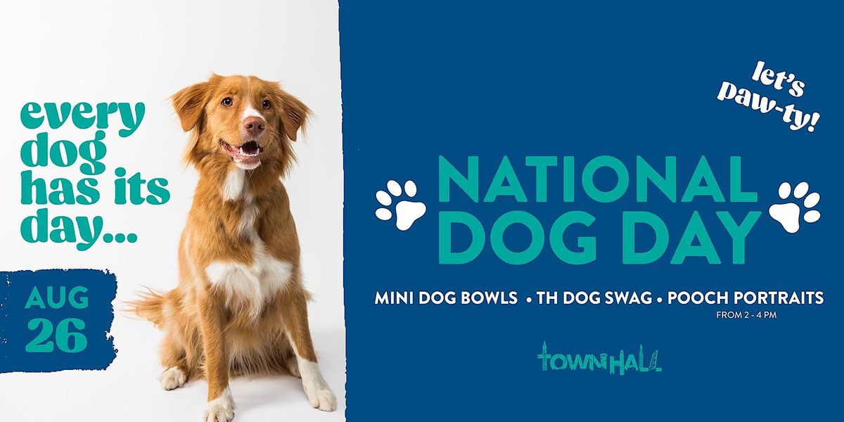 National Dog Day at Townhall Ohio City on August 26th, 2023, TownHall