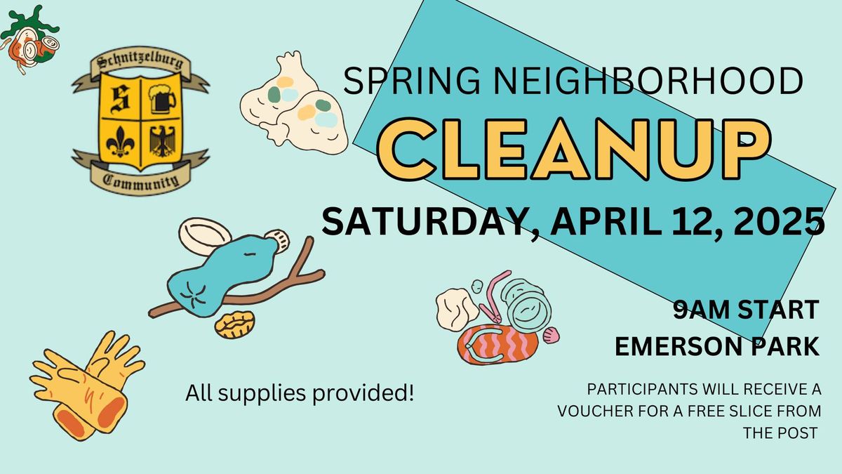 SACC Brightside Spring Neighborhood Cleanup