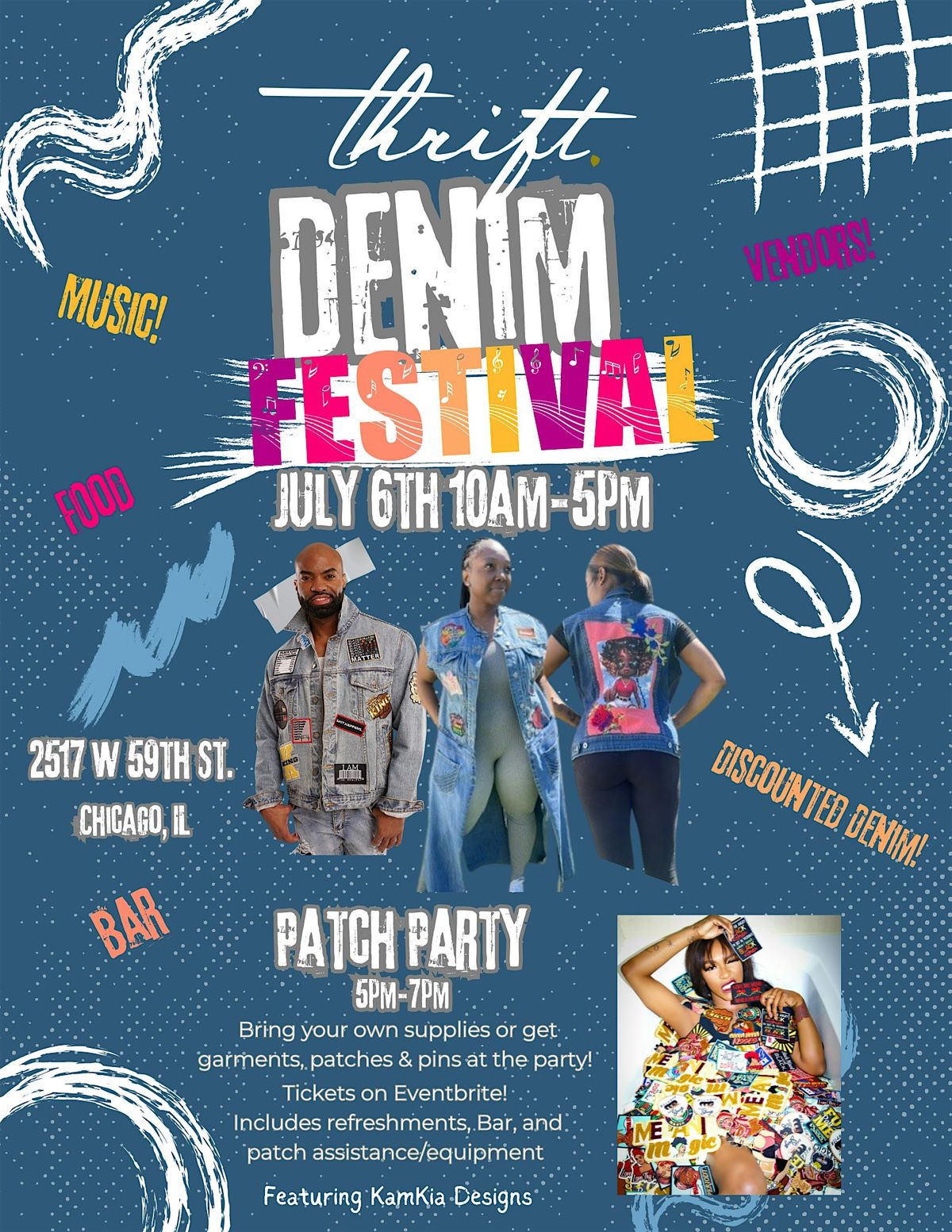 Denim Festival Patch Party