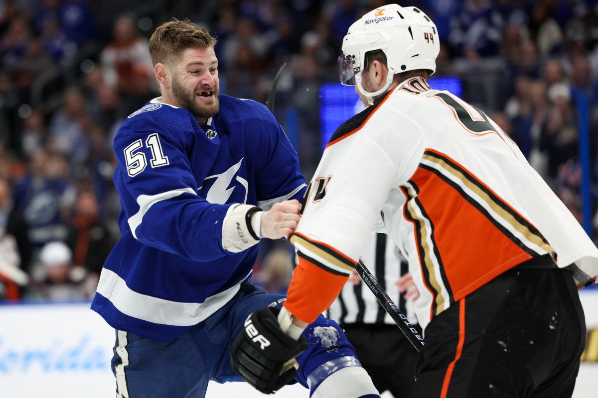 Anaheim Ducks at Tampa Bay Lightning at Amalie Arena