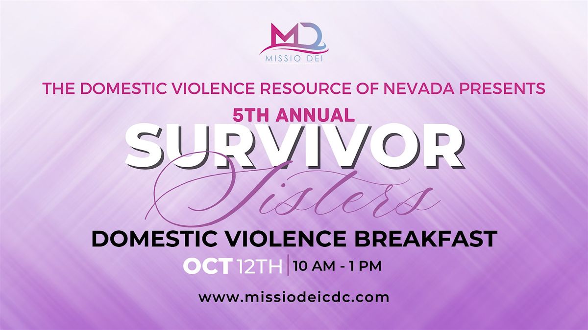 Survivor Sisters Domestic Violence Breakfast