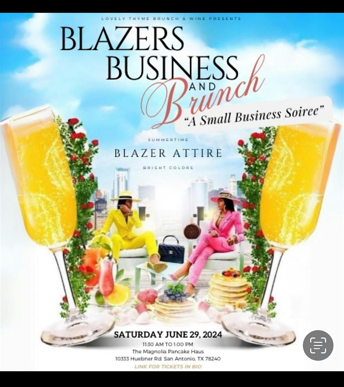 Blazers, Business & Brunch \u201cA Small Business Soir\u00e9e\u201dTy