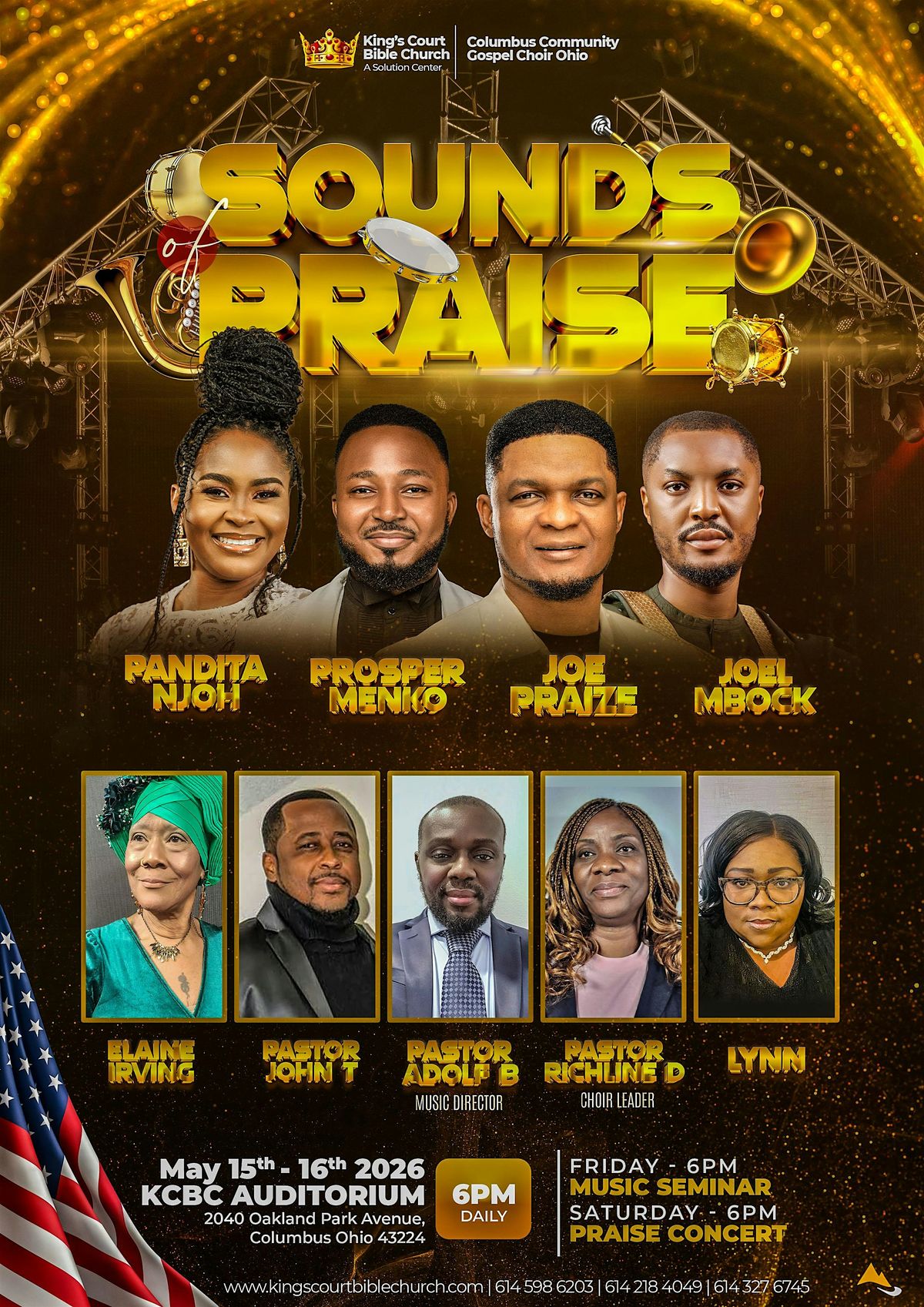 SOUNDS OF PRAISE 2026 WITH JOE PRAIZE FOR THE FIRST TIME IN COLUMBUS OHIO