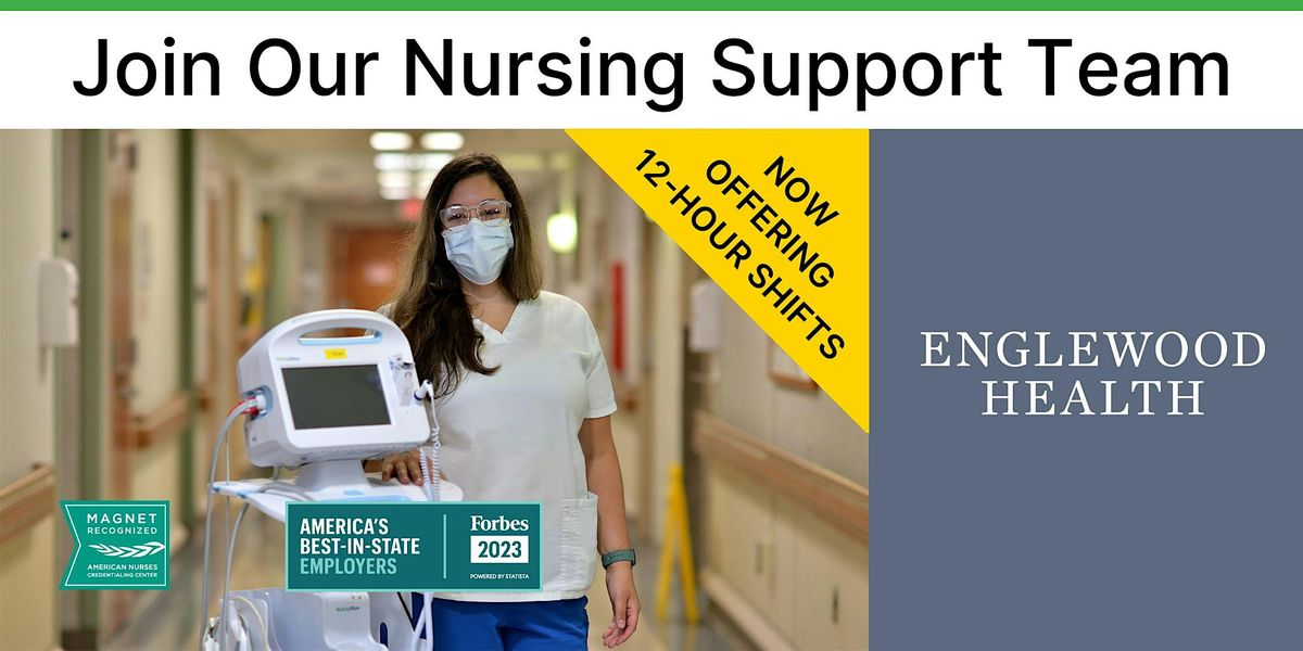 Nursing Support Hiring Event - October 2024