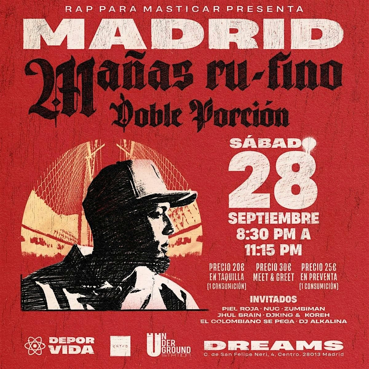 MA\u00d1AS - Ru Fino en MADRID