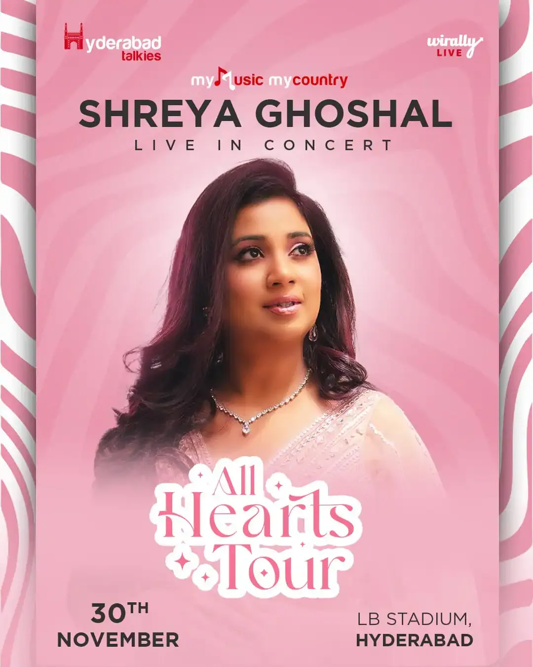 All Hearts Tour by Shreya Ghoshal Best seller Hyderabad