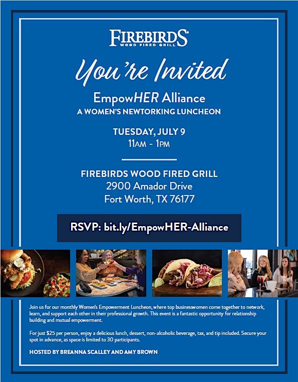 EmpowHer - Alliance, A Women's Networking Lunch -July