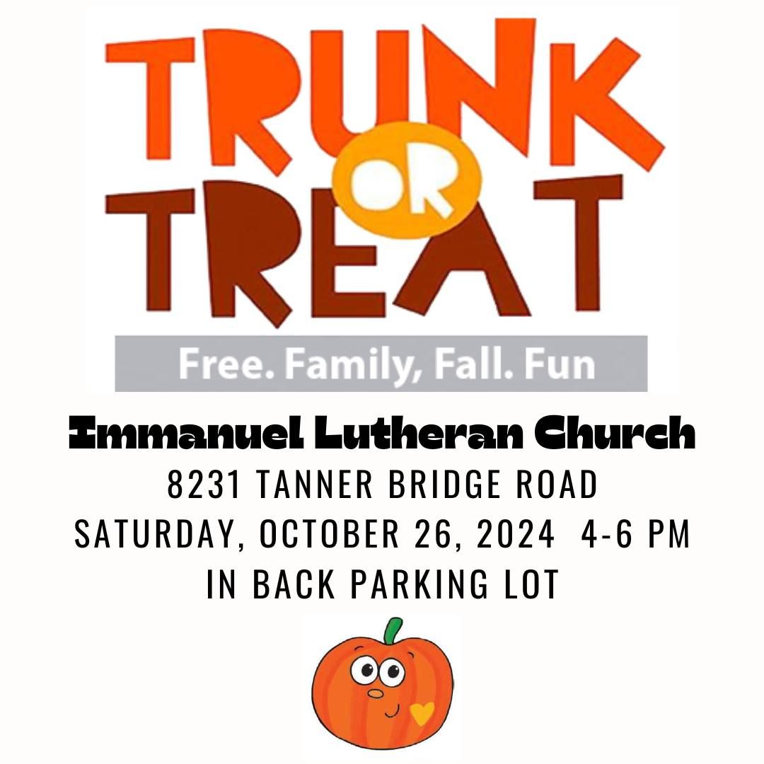 Immanuel Trunk or Treat 2024