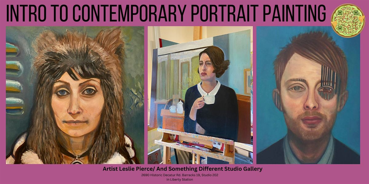 Intro to Contemporary Portrait Painting\/ 6 Sessions