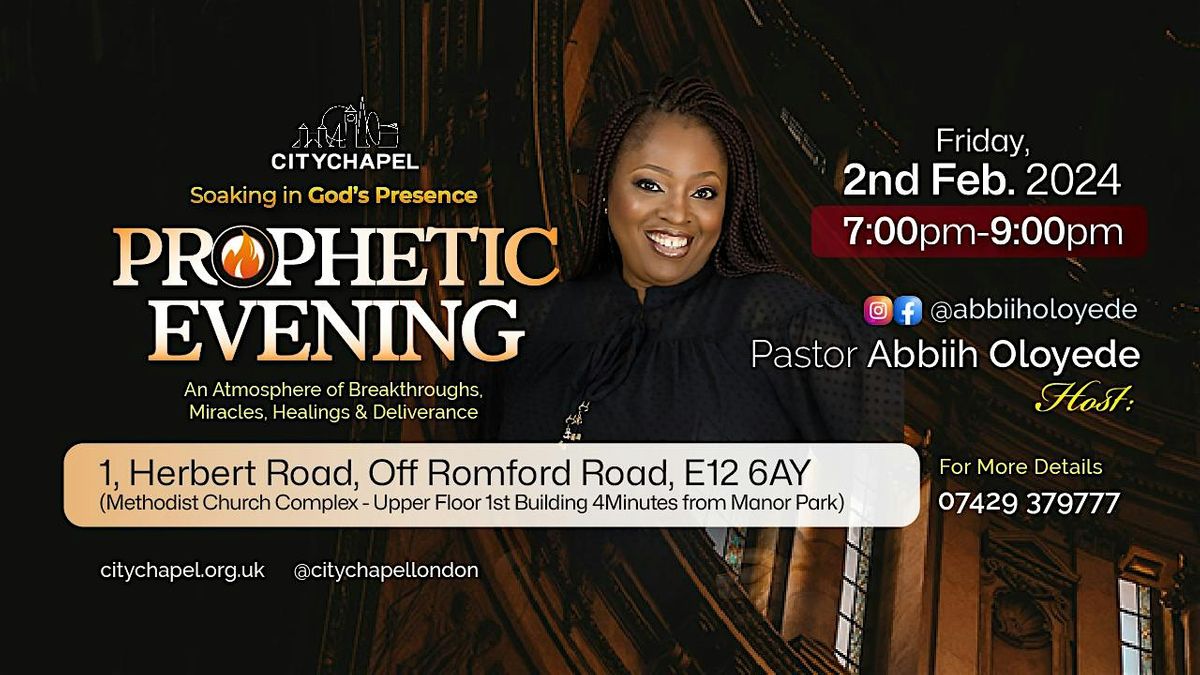 February PROPHETIC EVENING