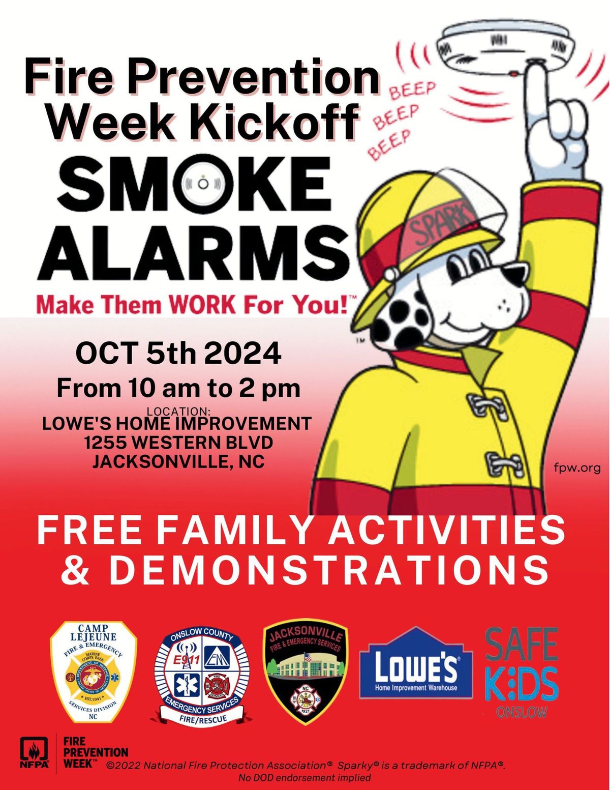 Fire Prevention Week Kickoff 