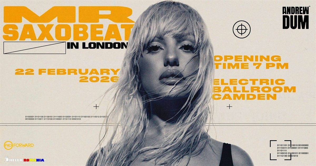 ALEXANDRA STAN & ANDREW DUM LIVE IN LONDON!