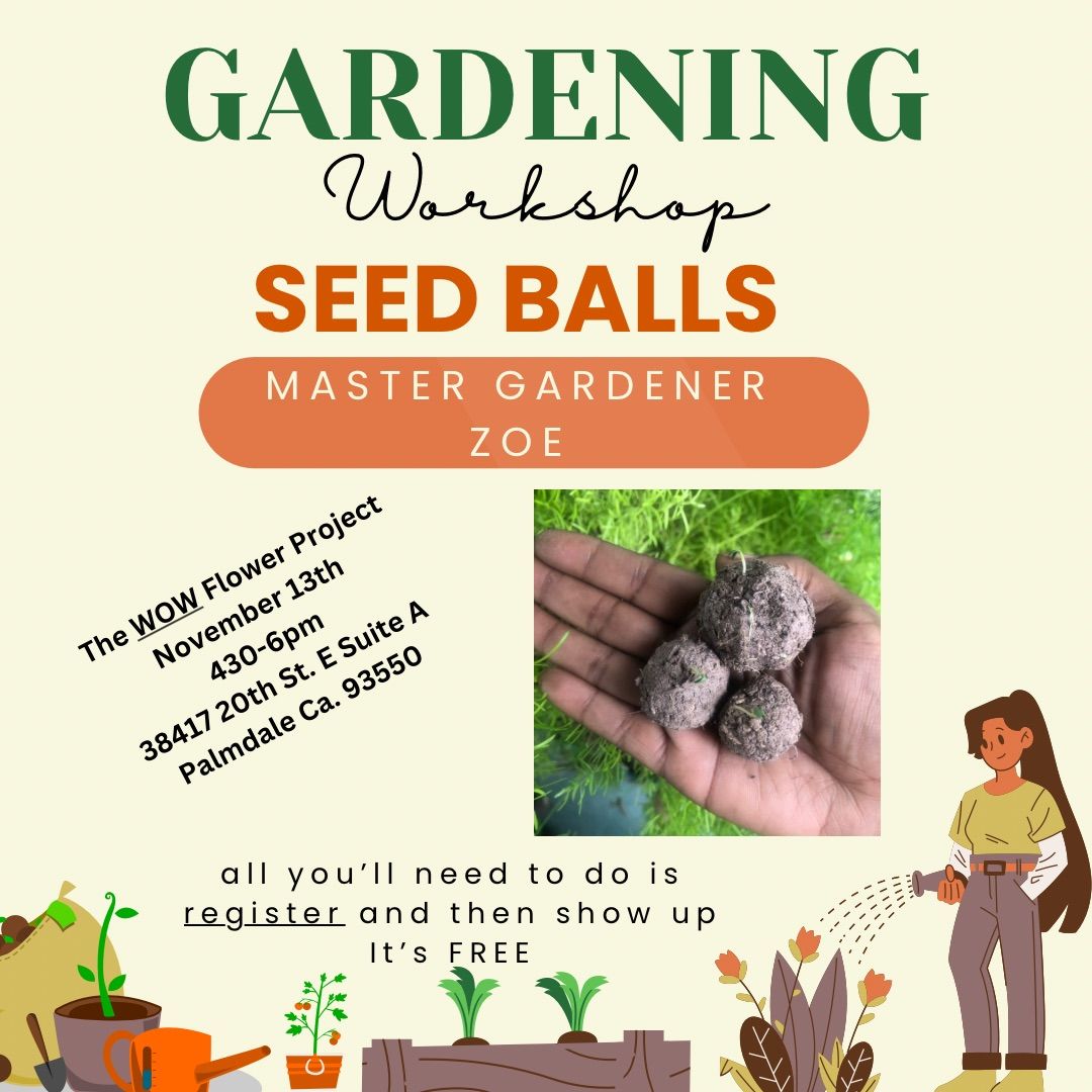 It's a WOW Garden Workshop!\ud83c\udf43\ud83d\udc69\ud83c\udffd\u200d\ud83c\udf3e