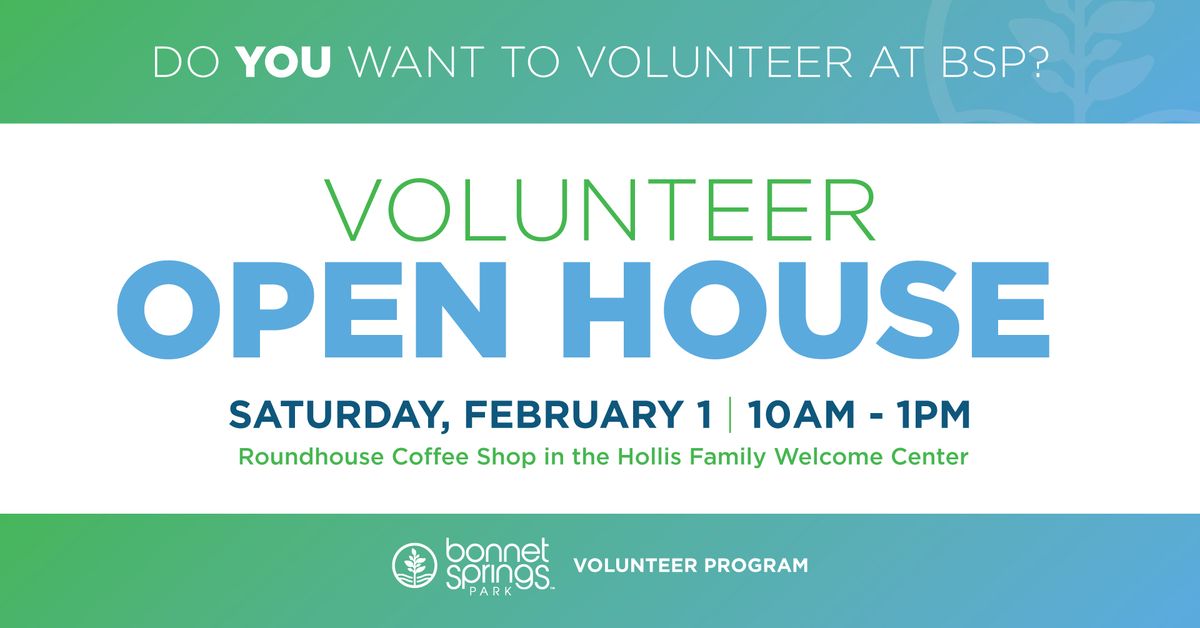 Volunteer Open House