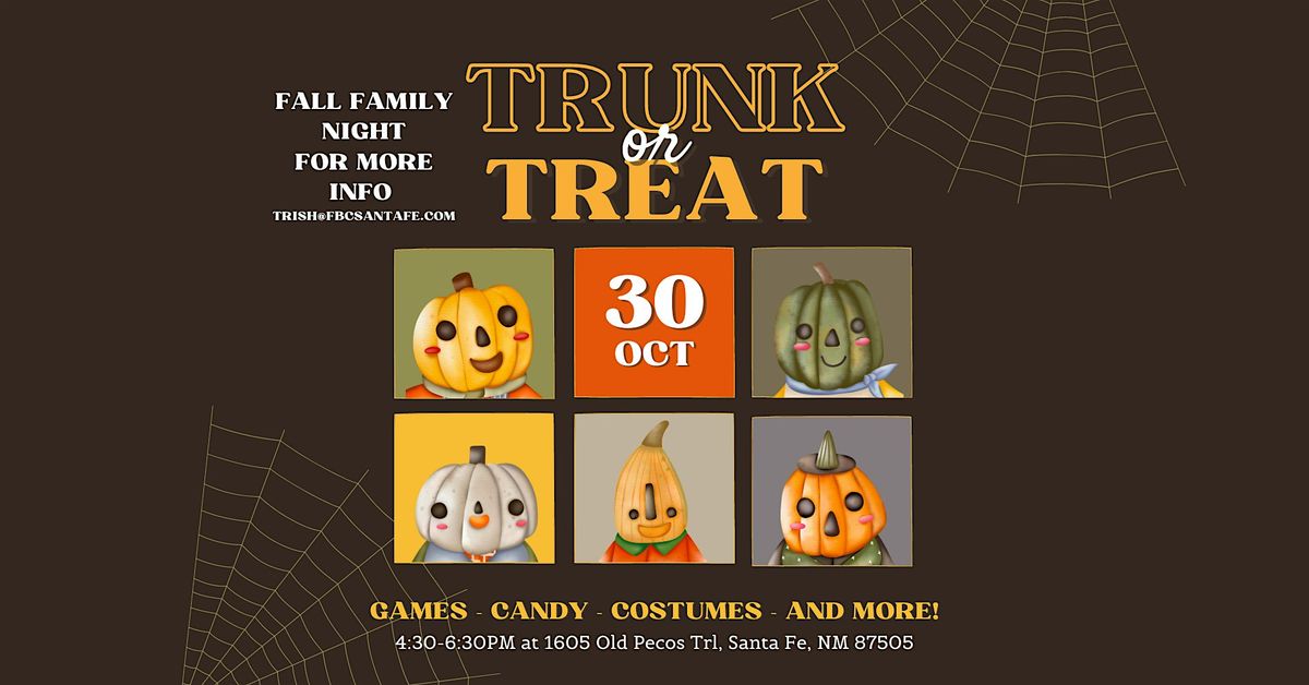 Fall Family Night (Trunk-or-Treat)