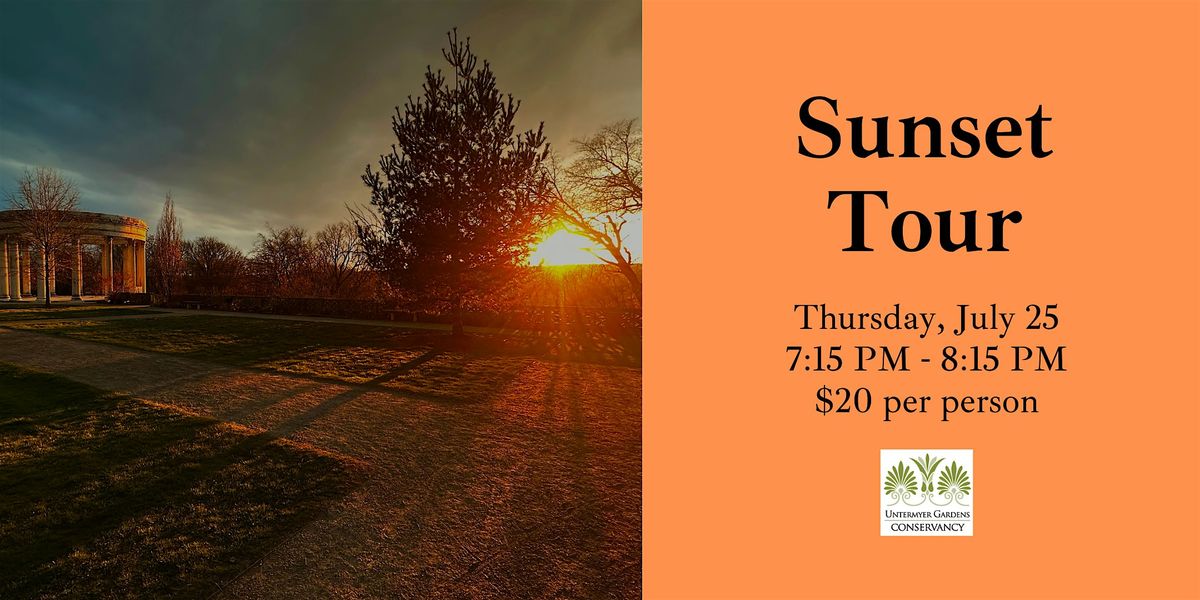 Sunset Tour - July 25