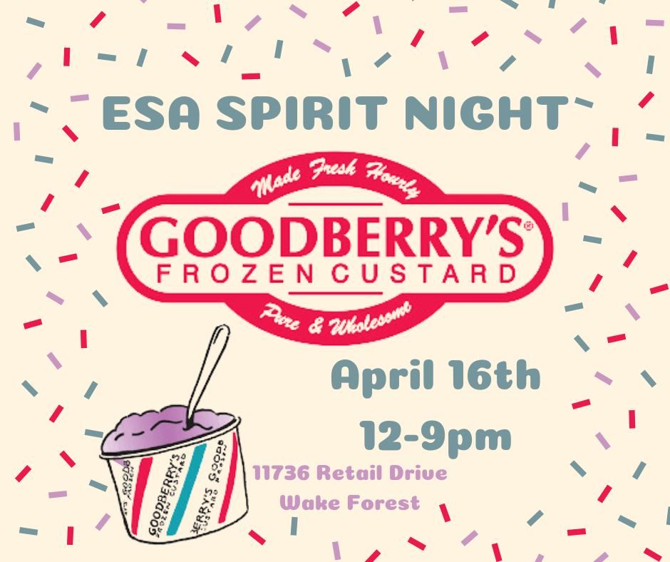 ESA Spirit Day at Goodberry's Frozen Custard