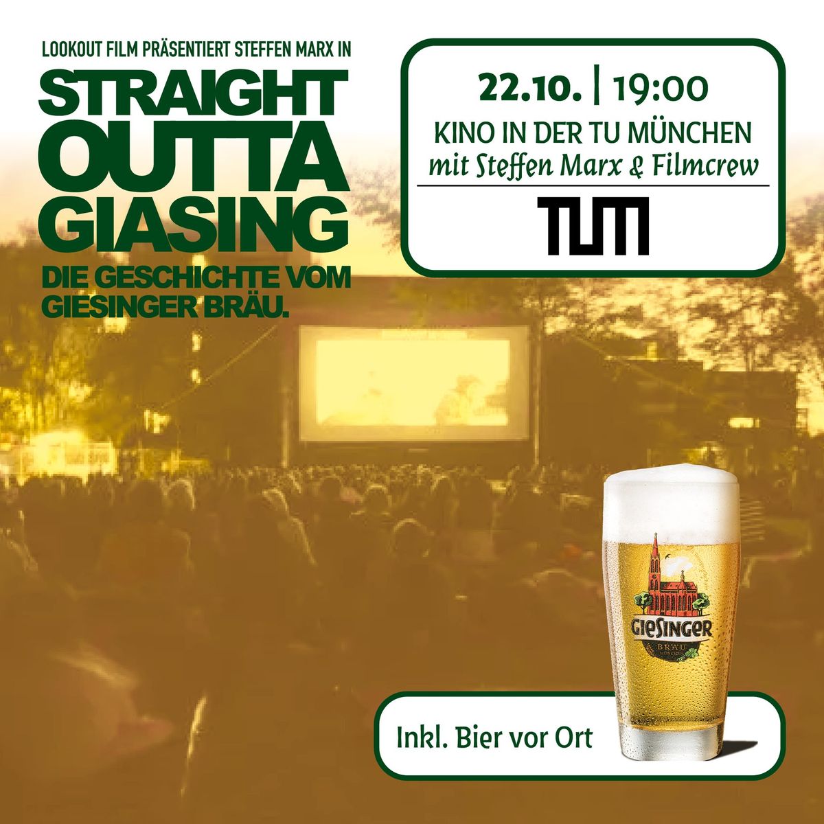 KINO IN DER TU M\u00dcNCHEN I VORF\u00dcHRUNG MIT STEFFEN MARX UND FILMCREW LIVE