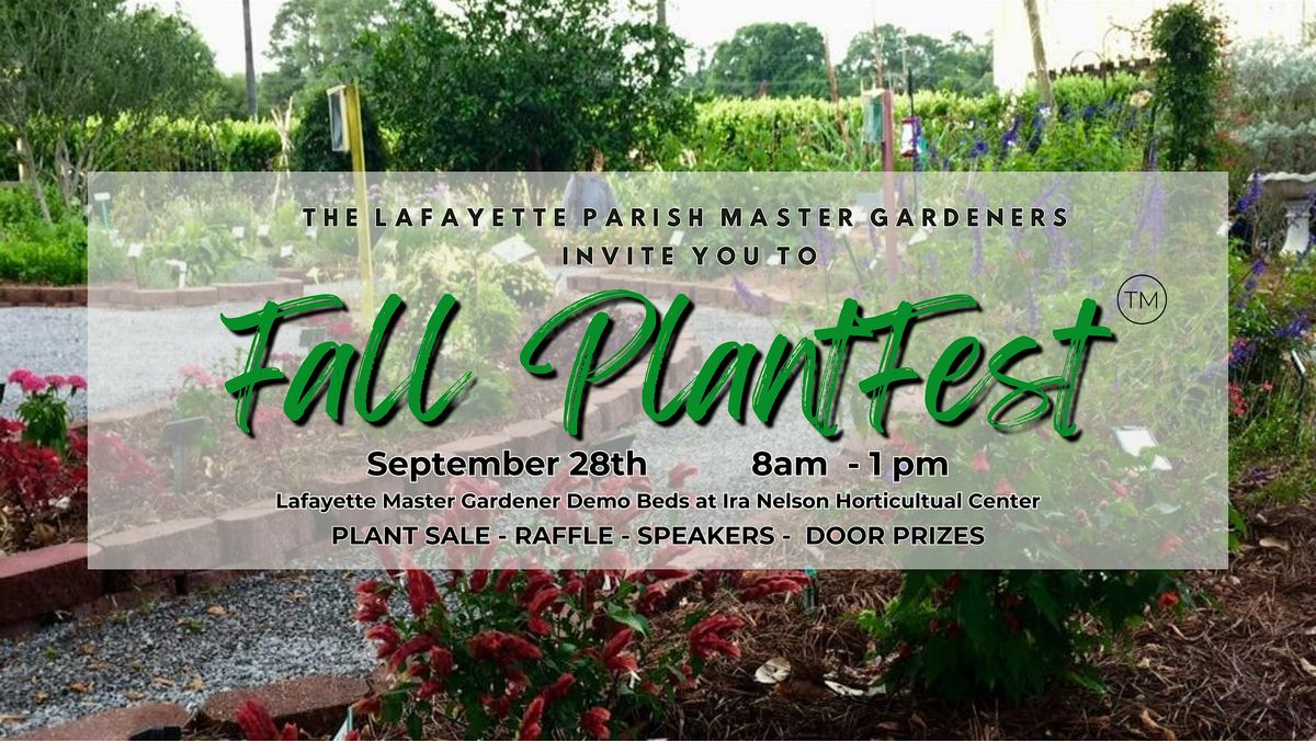 Fall PlantFest\u2122