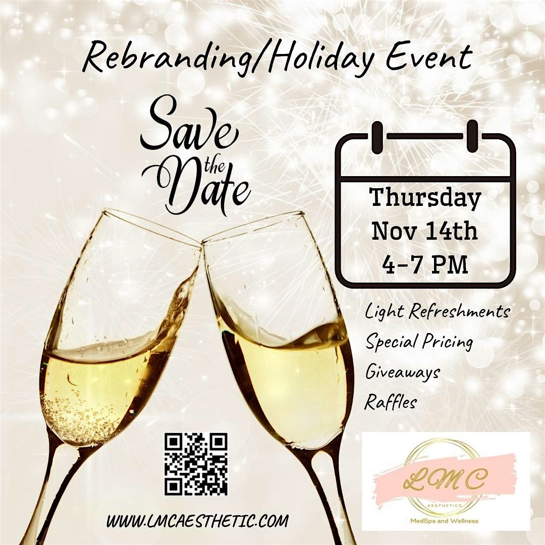 Rebranding and Holiday Event