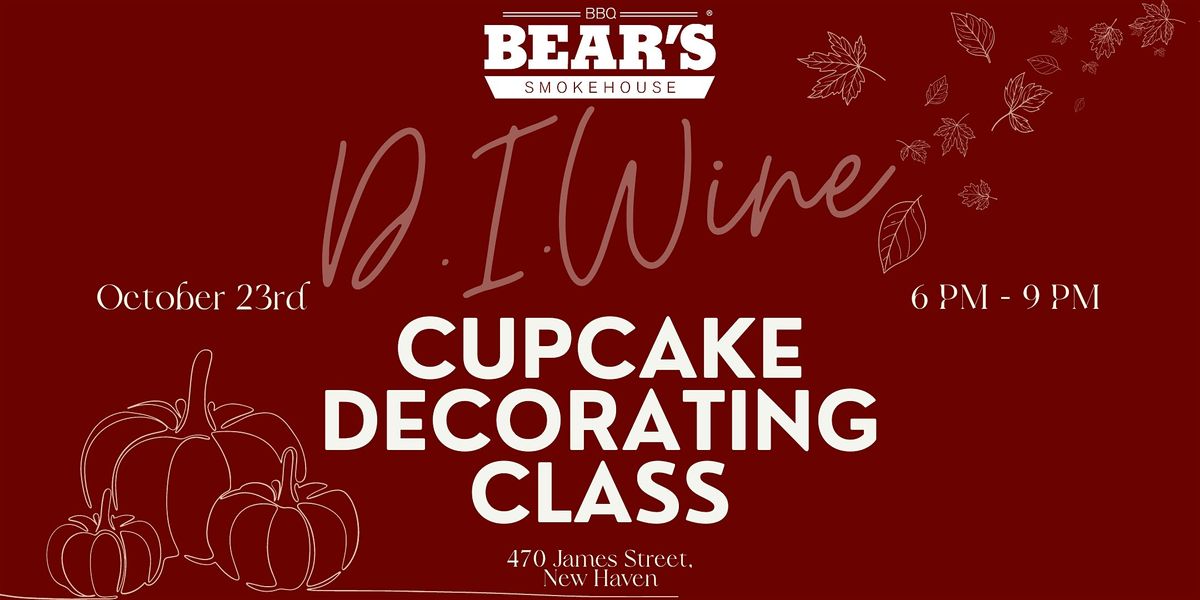 October D.I.Wine Feature: Cupcake Decorating Class