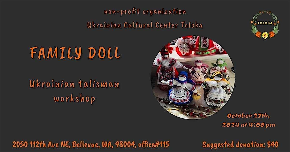 Ukrainian talisman workshop - Family doll