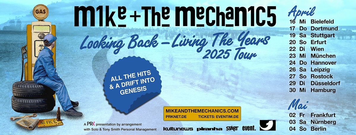 Mike + The Mechanics - Looking Back \u2013 Living The Years 2025 Tour I M\u00fcnchen