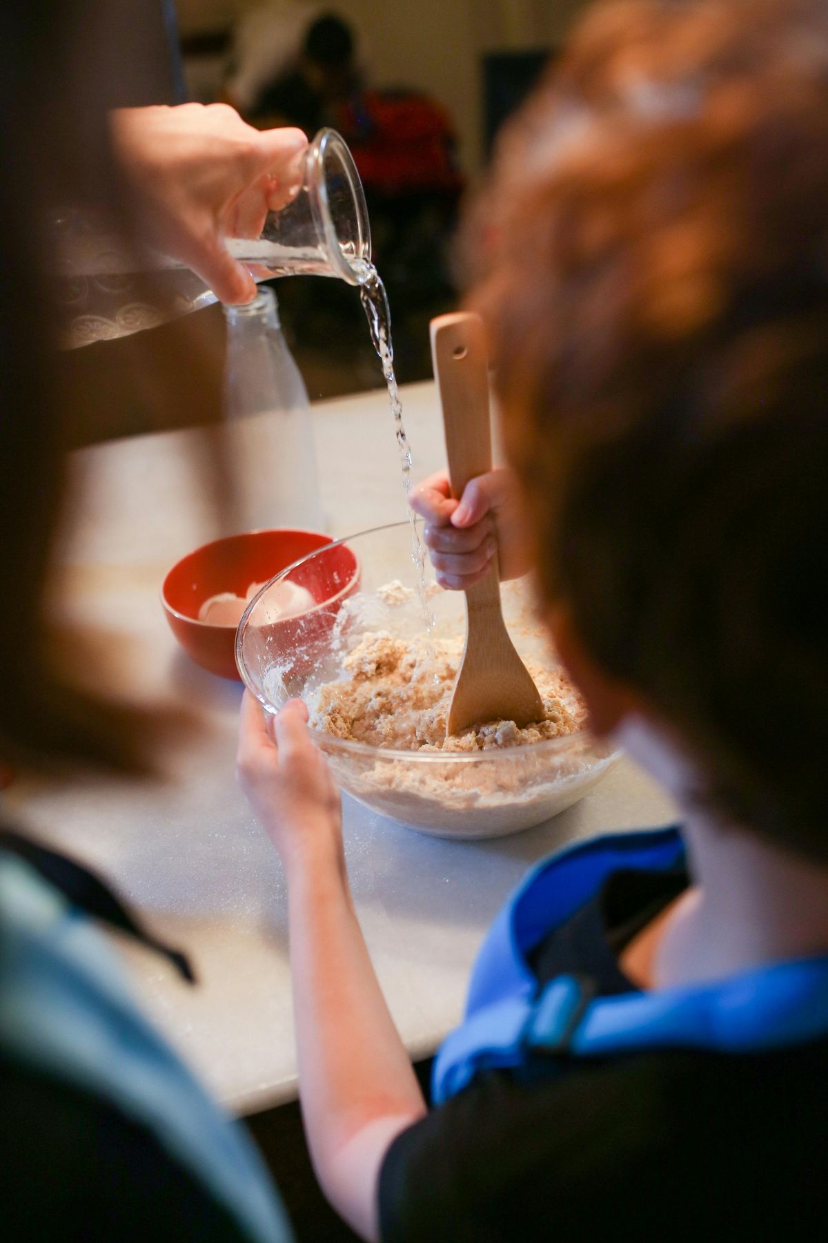 Kids 8-13: Chopped-Style Mystery Basket-A Team Cooking Challenge