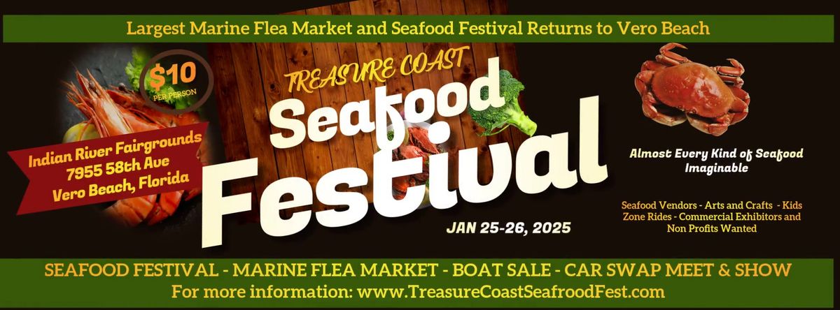 Treasure Coast Seafood Festival \u2013 Vero Beach