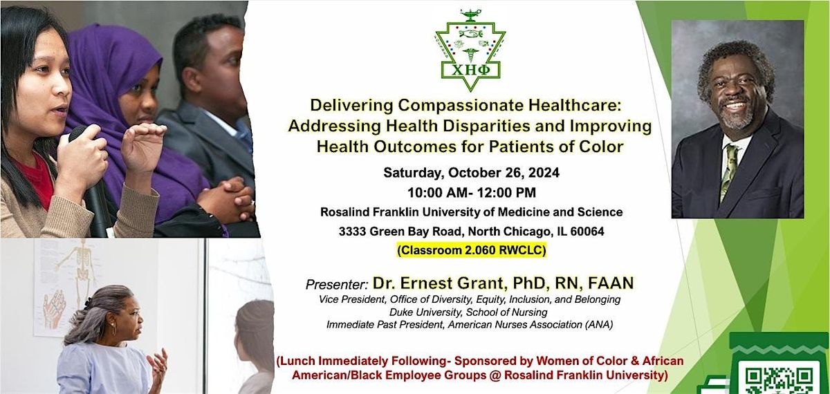 Lunch & Learn with Dr. Ernest Grant