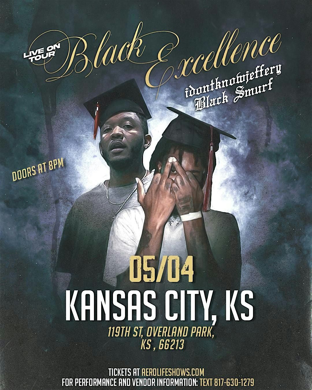 JULY 26th: IDONTKNOWJEFFERY & Black Smurf Live in Kansas City, MO